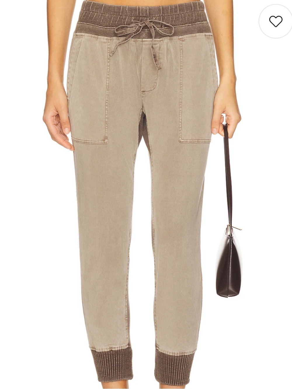 James Perse Mixed Media Pants